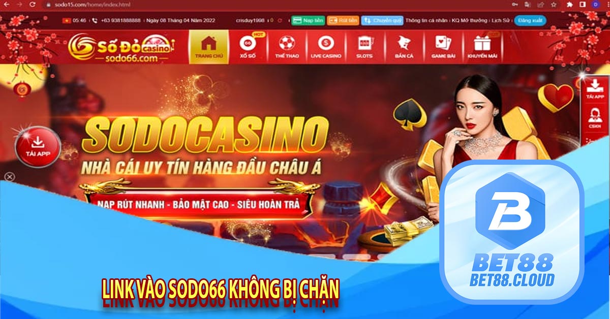 Link Vào Sodo66 Không Bị Chặn